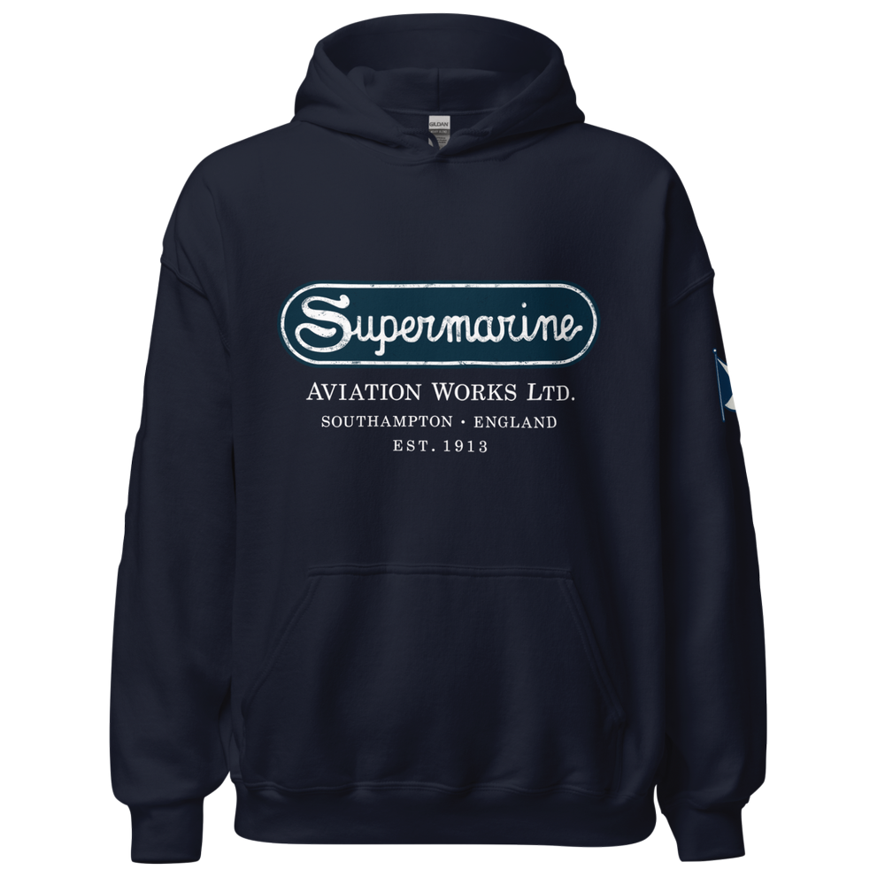 Supermarine Aviation Works Spitfire Heritage Hoodie — 909 Apparel®